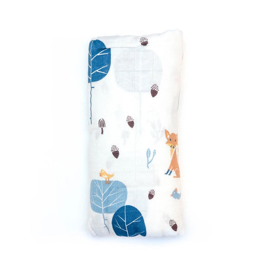 Forest Friends Muslin Swaddle CLEARANCE