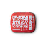 Reusable Silicone Straw- Standard CLEARANCE