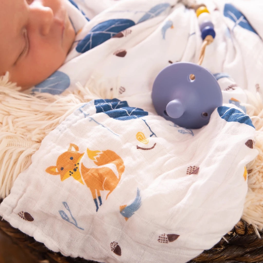 Forest Friends Muslin Swaddle CLEARANCE