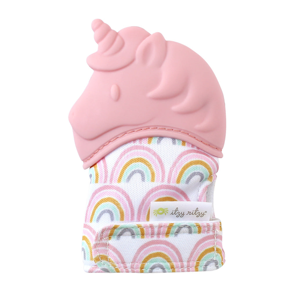 Itzy Mitt Silicone Teething Mitts-Assorted Colors CLEARANCE