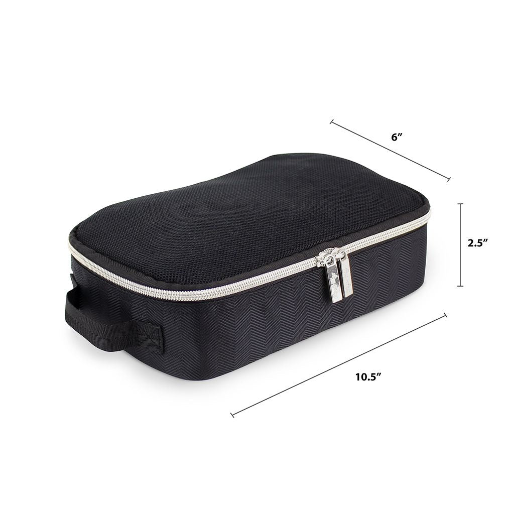 Pack Like A Boss Packing Cubes (Black & Silver) CLEARANCE