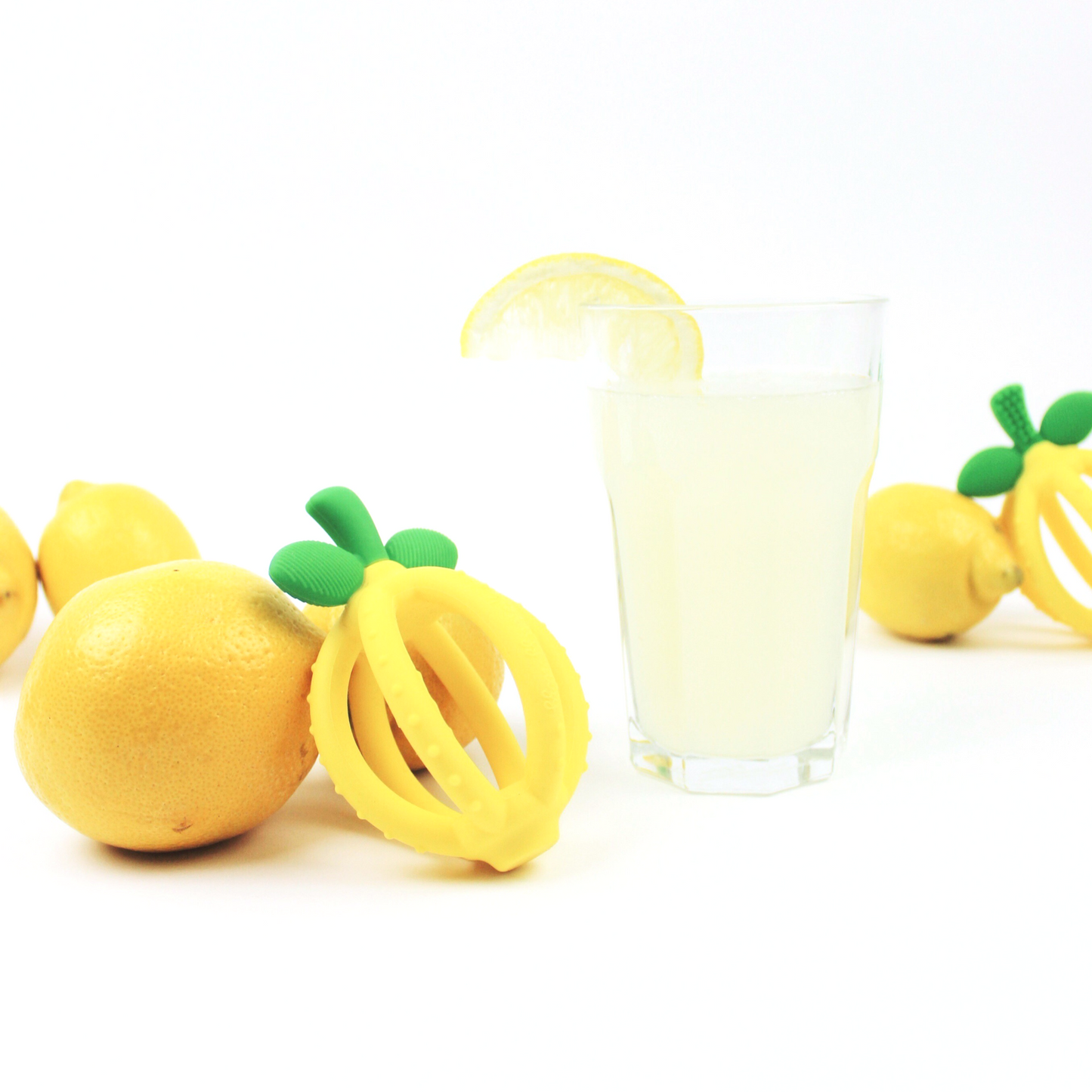 Lemon Bitzy Biter-Teething Ball Baby Teether CLEARANCE